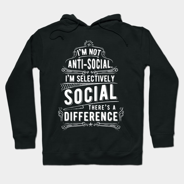 INTROVERTS Hoodie by Quotty